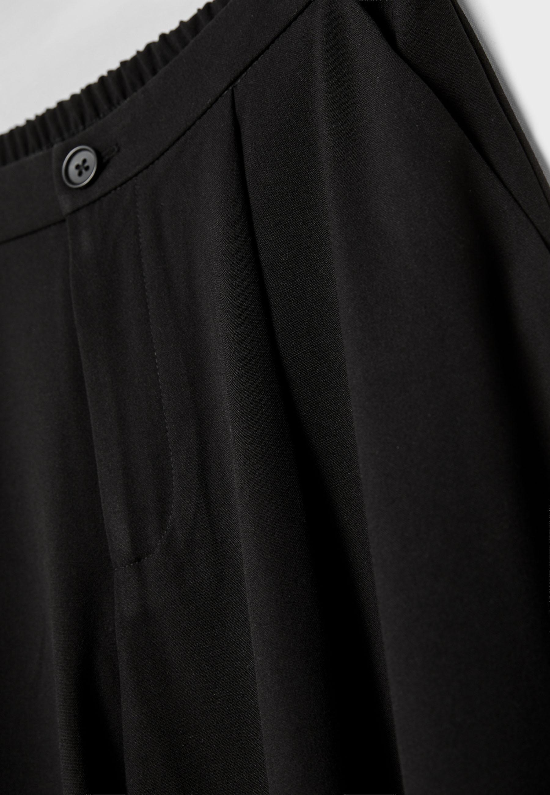 Smart balloon fit trousers — Black