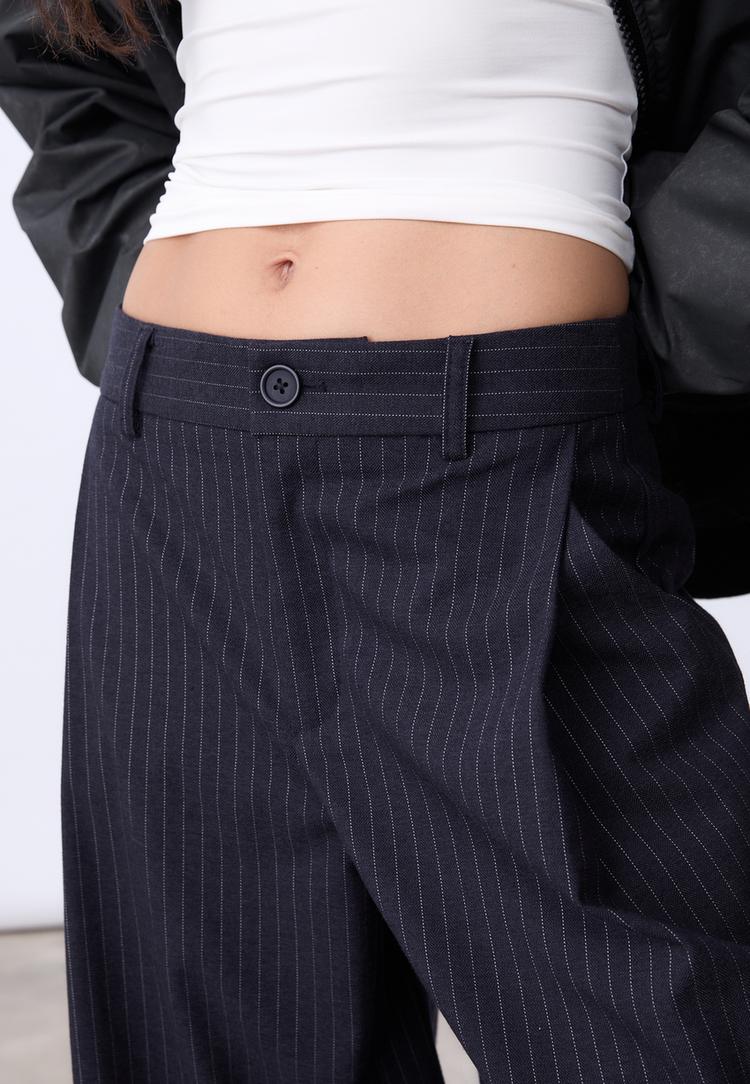 pantalon vestir pinza rayas