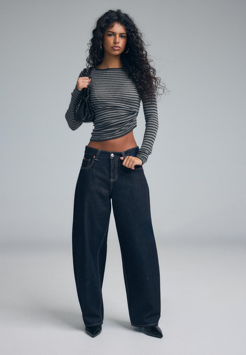 D80 Jeans Barrel Fit