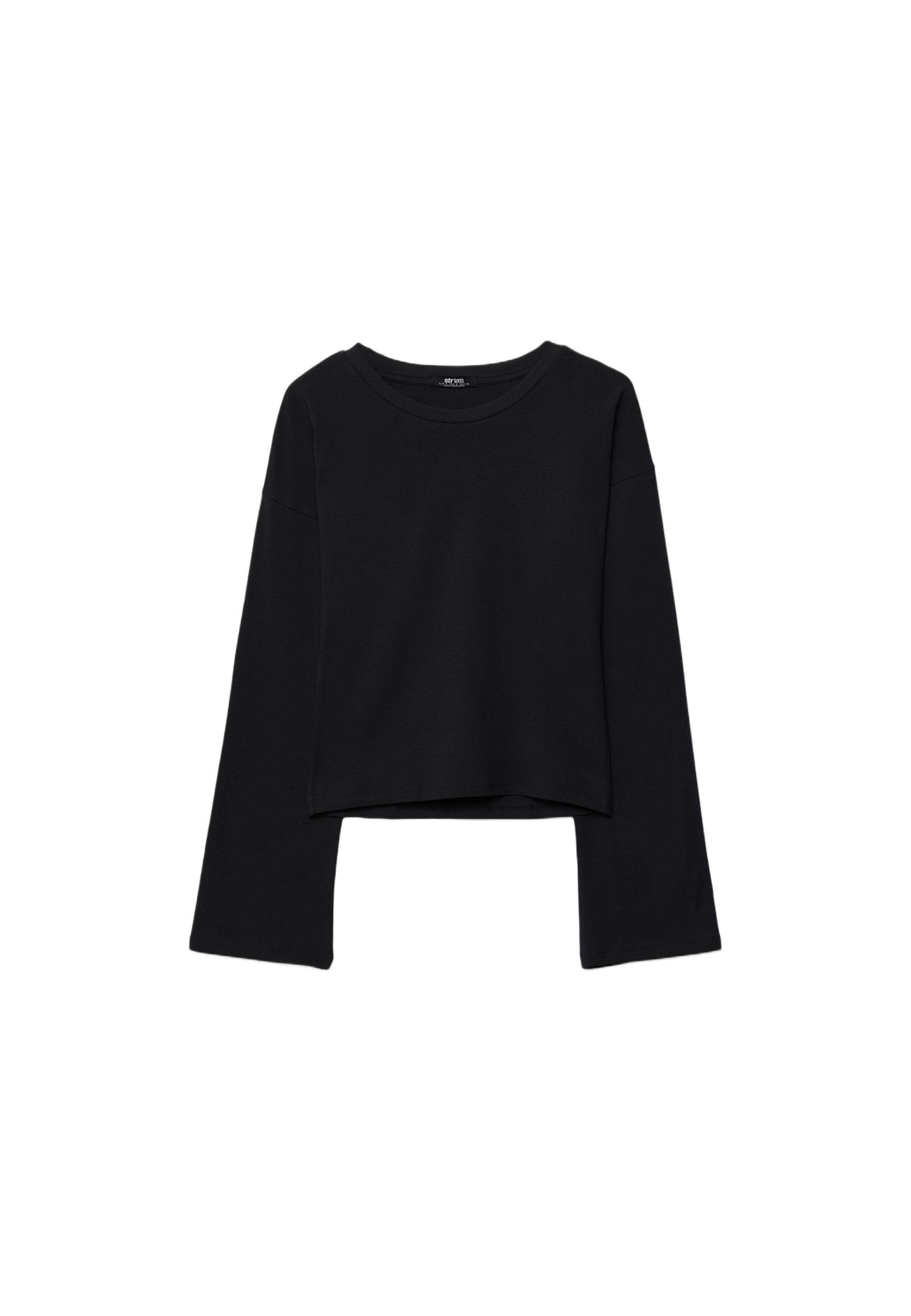 Kimono sleeve T-shirt — Black