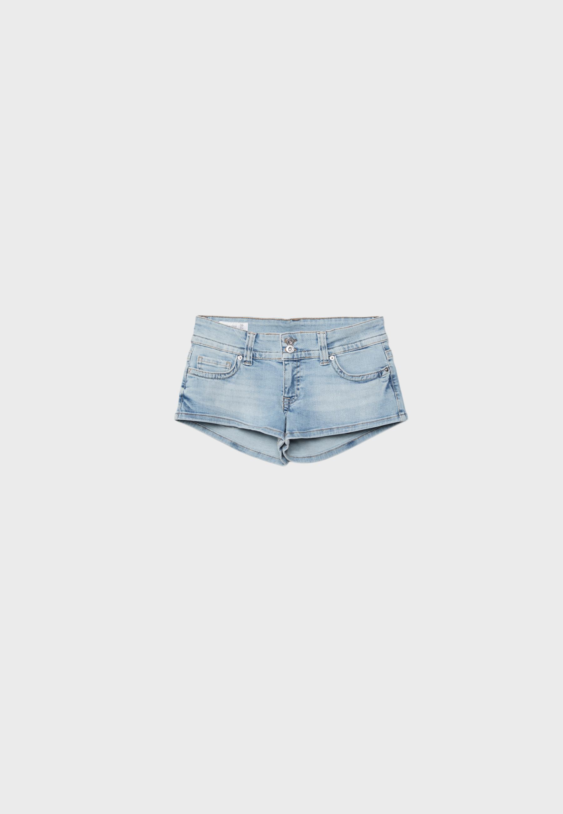 D76 Mikro denim şort - Görsel 7