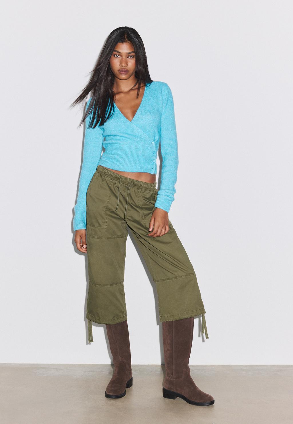 Omlottknäppt Cardigan