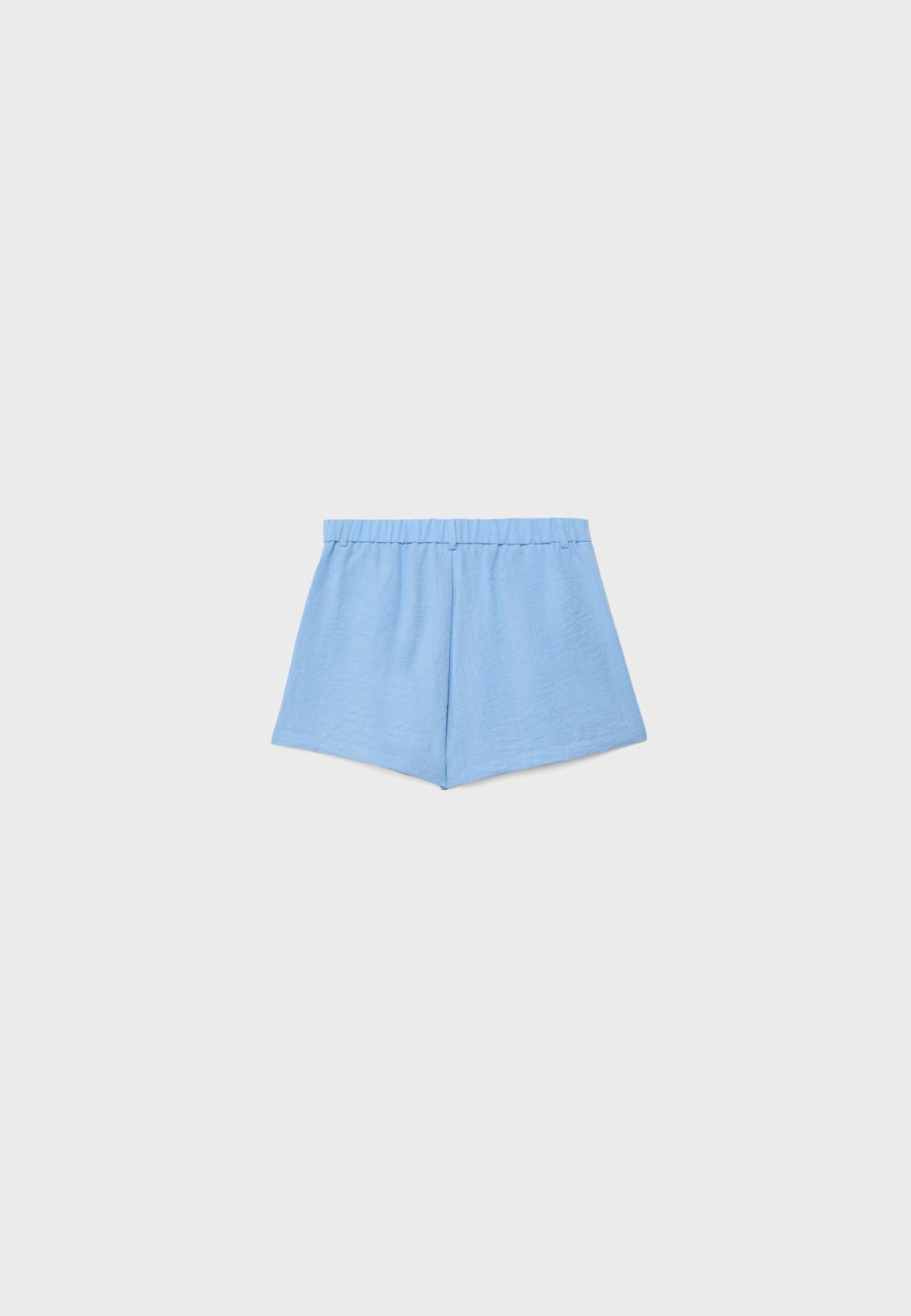 Smart rustic shorts — Blue