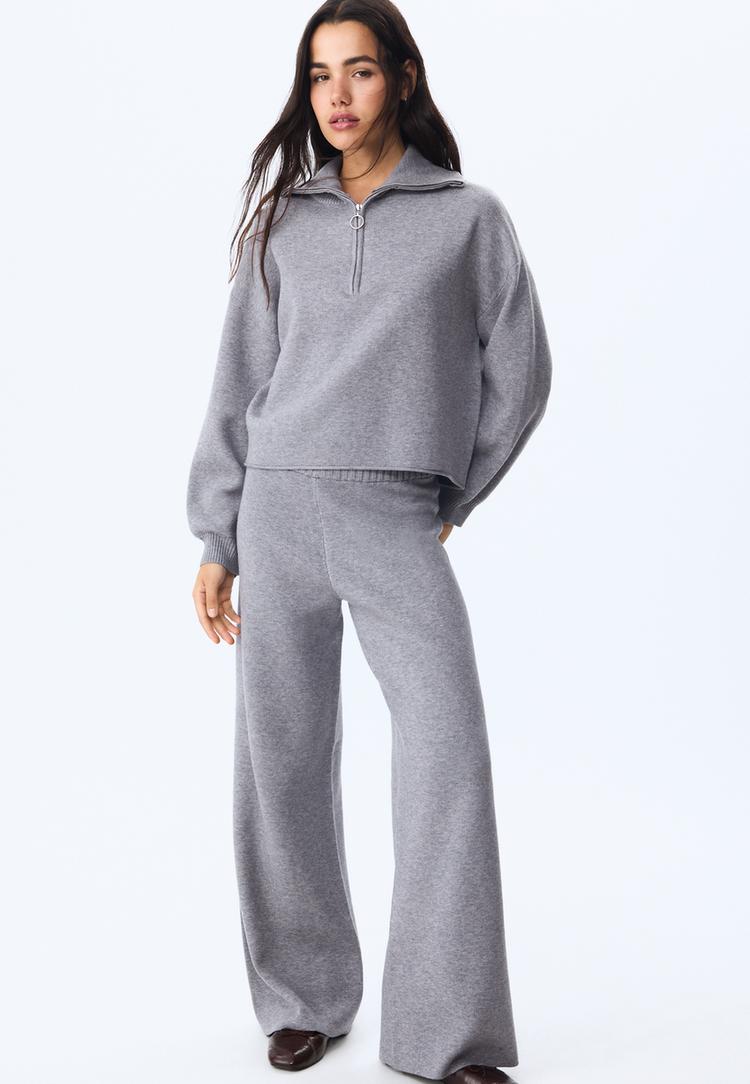 jersey punto cremallera