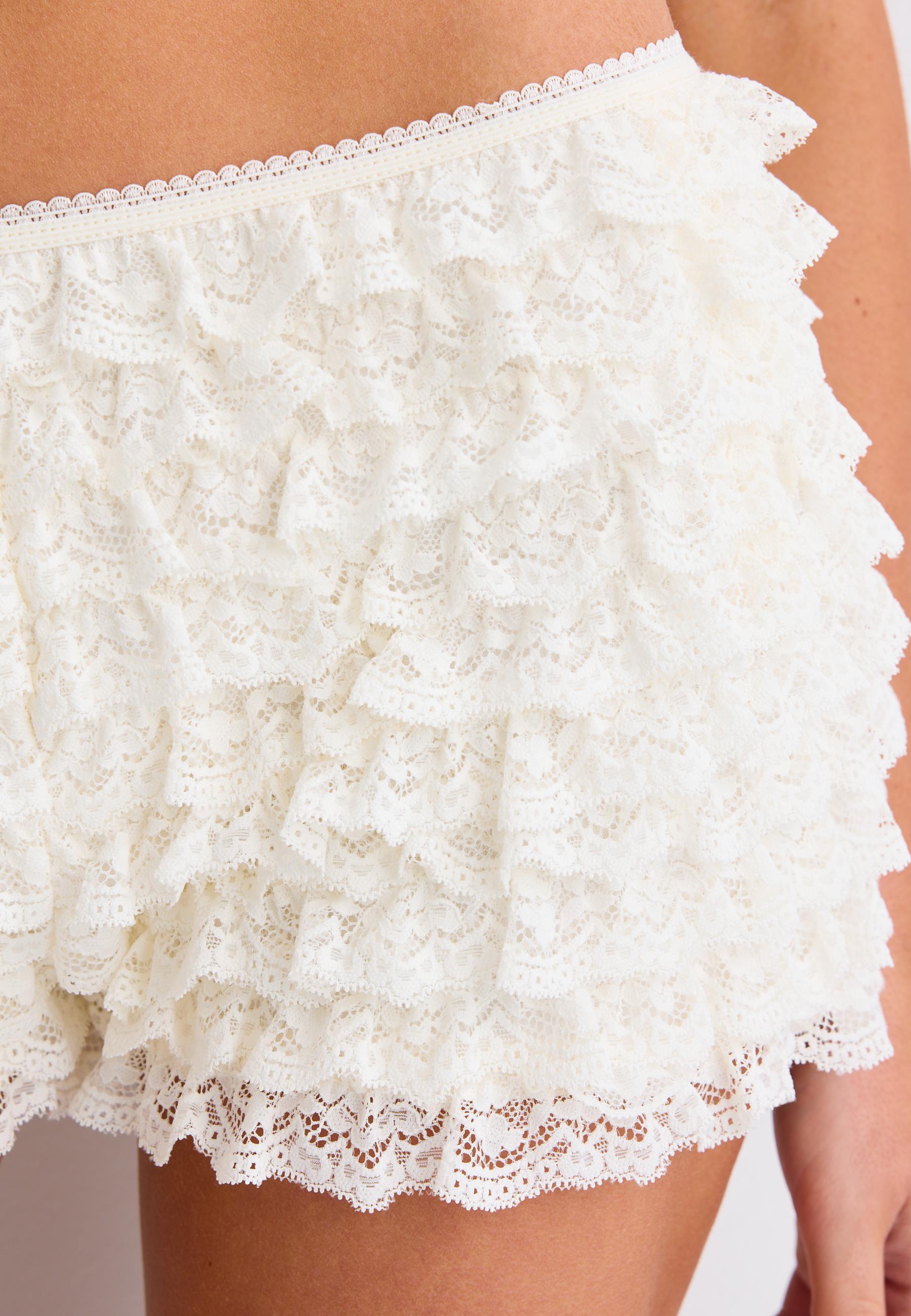 Lace bloomers — Ecru