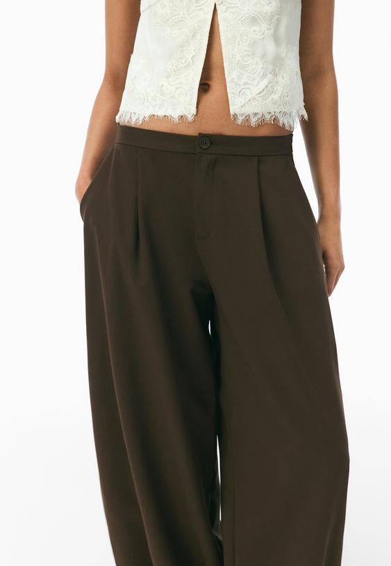 smart balloon fit trousers
