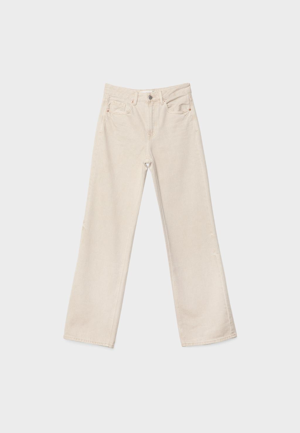 D92 Straight Wide Jeans