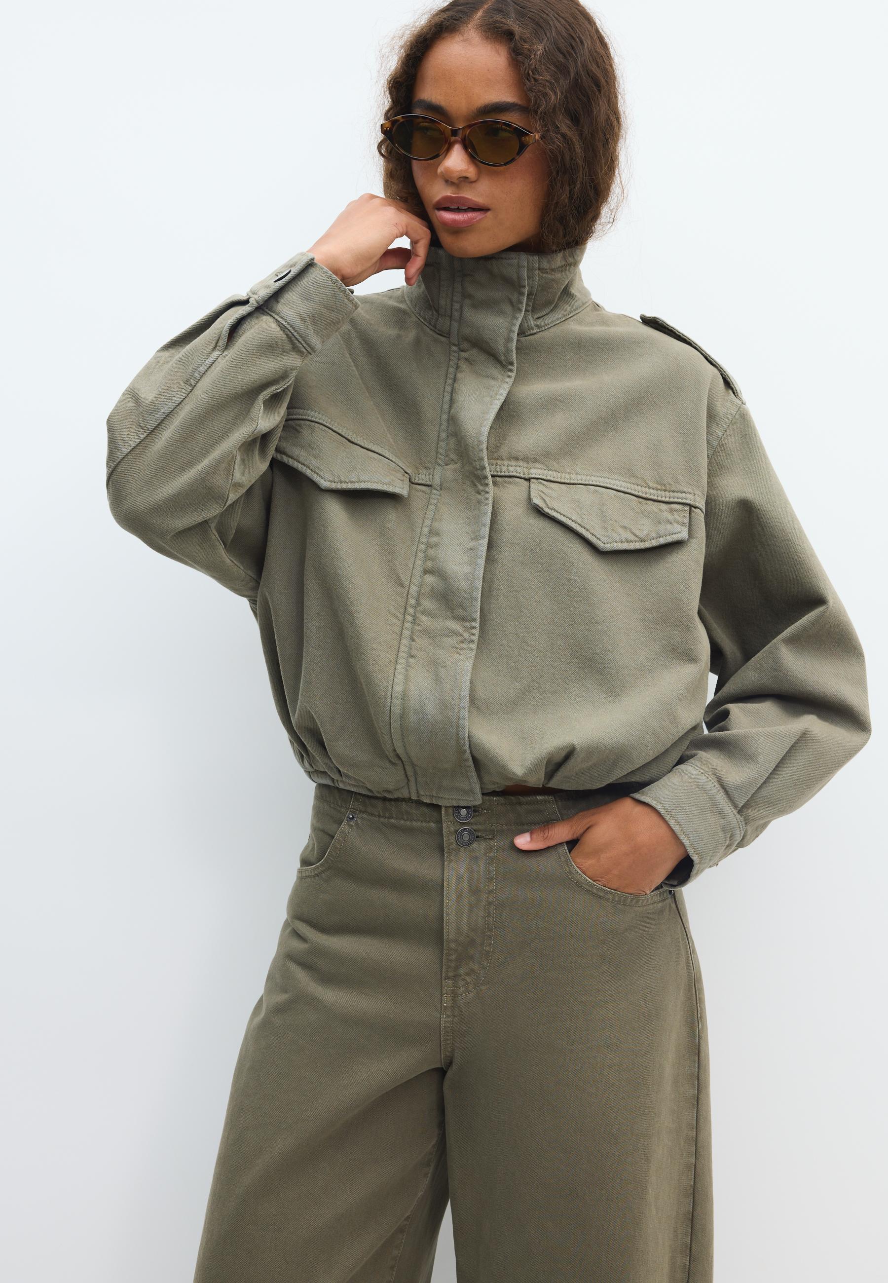 Utility bomber jacket — Khaki