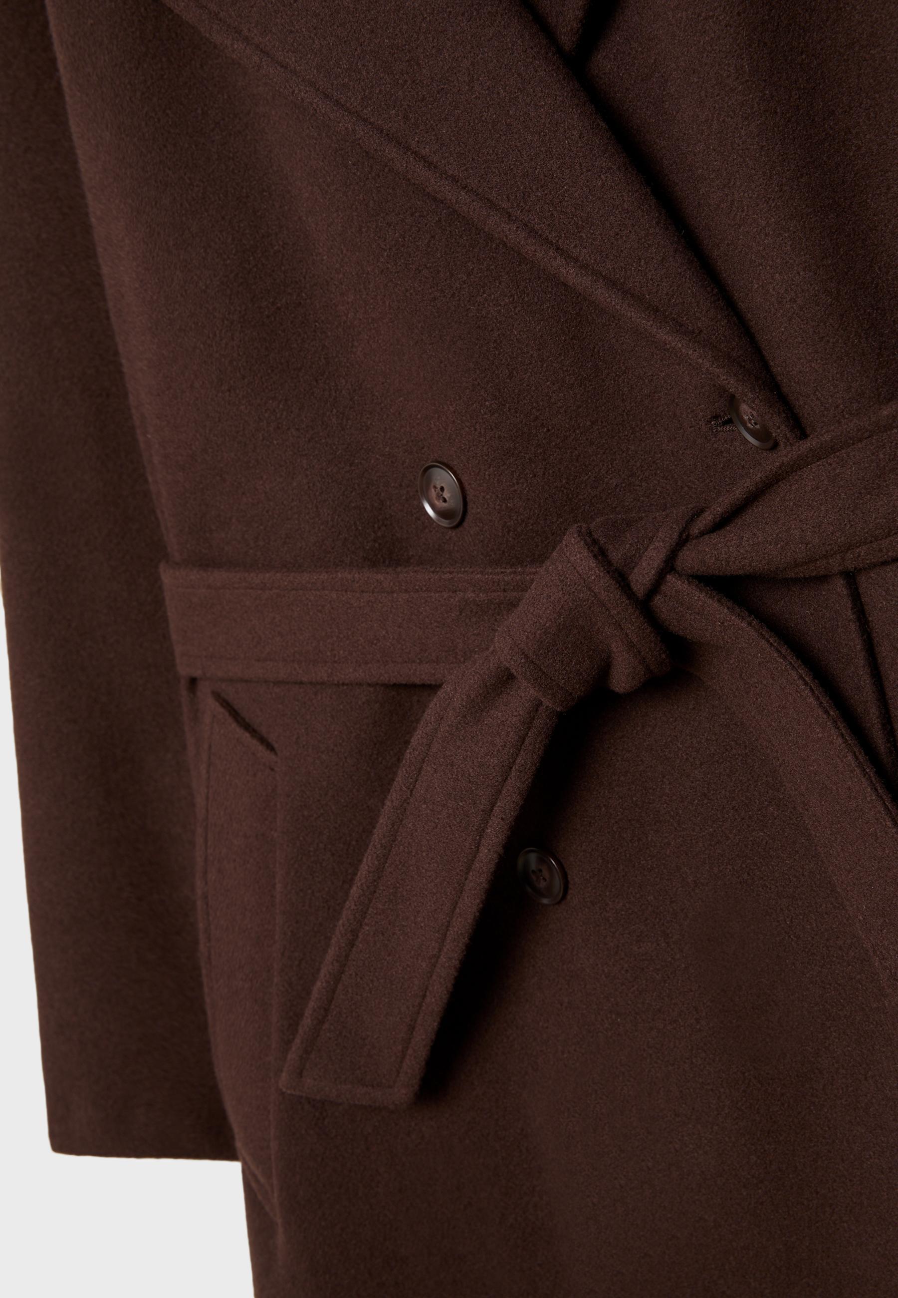 Soft-touch trench coat