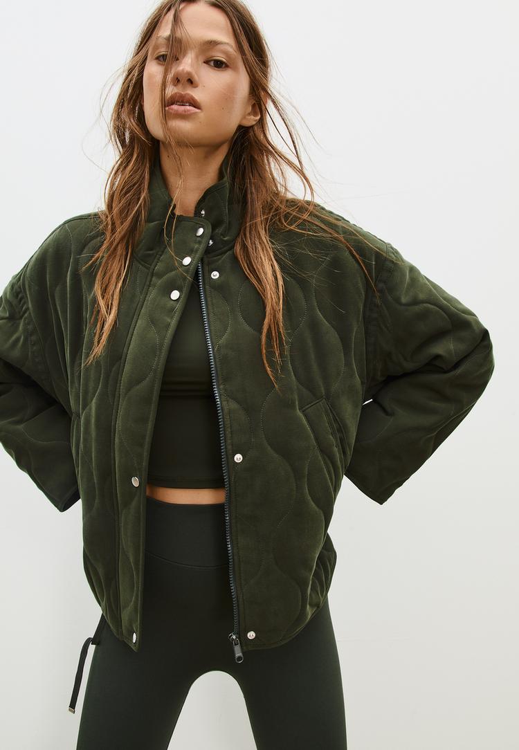 chaqueta acolchada