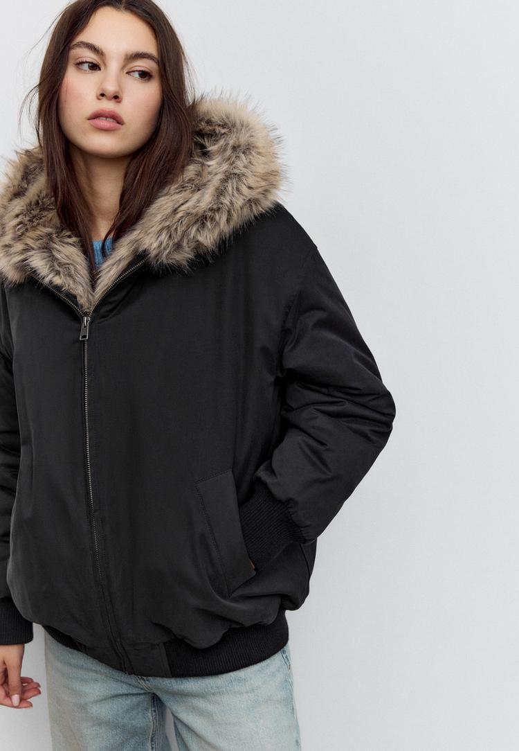 suni k%C3%BCrk kap%C3%BC%C5%9Fonlu %C5%9Fi%C5%9Fme bomber ceket