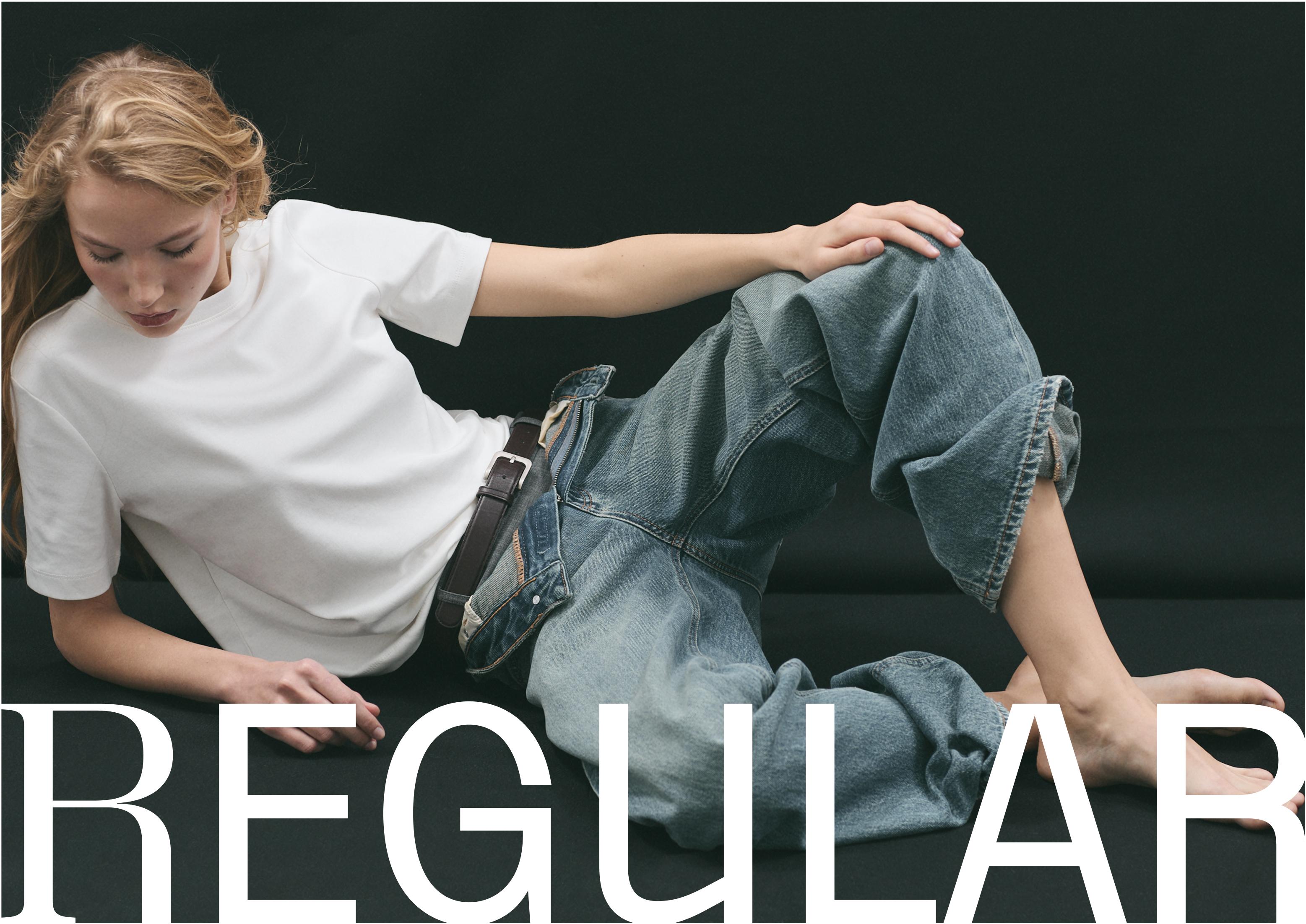 B01 Heavyweight regular fit basic T-shirt — Ecru