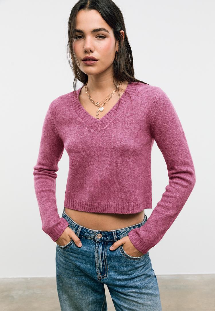 jersey punto crop tacto suave
