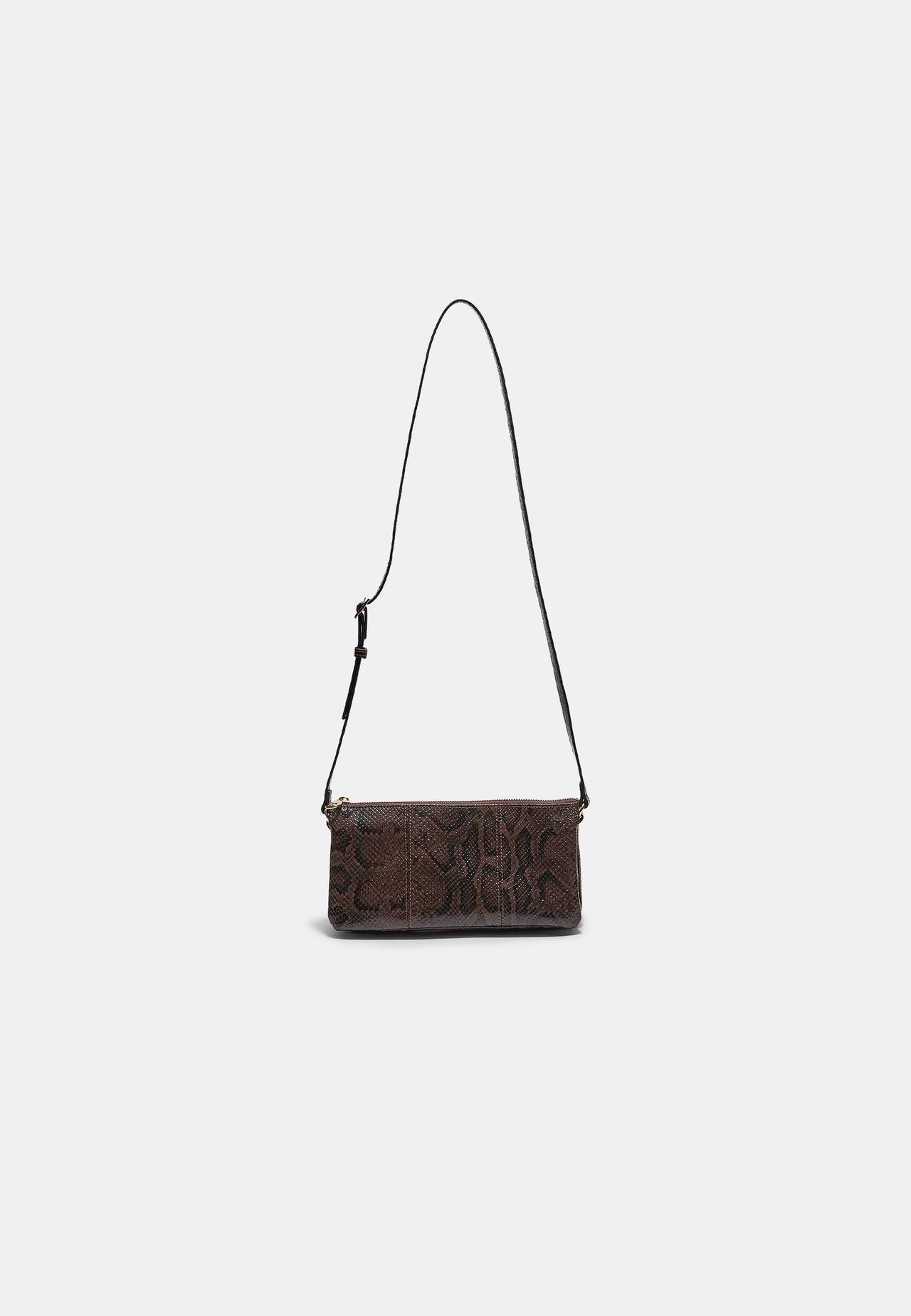 Retro crossbody bag — Brown