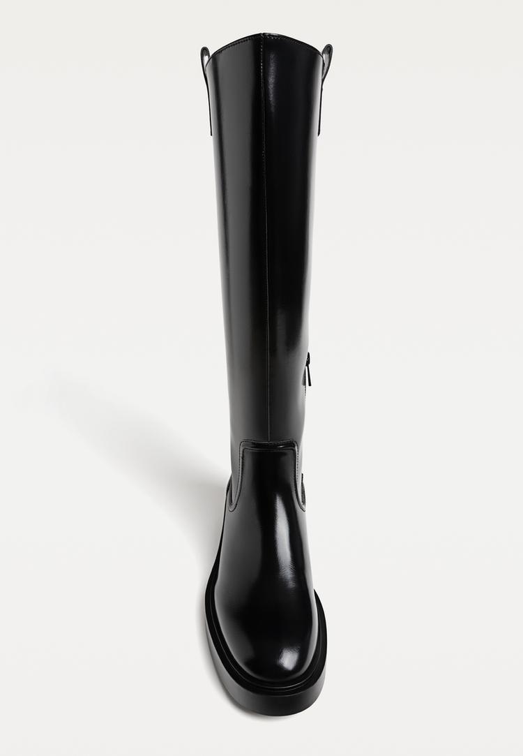 botas planas hipicas