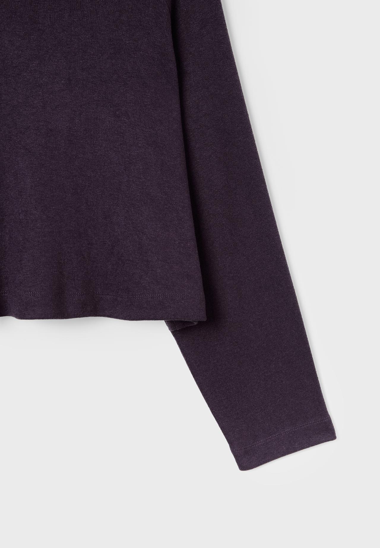 Raglan sleeve jumper — AUBERGINE