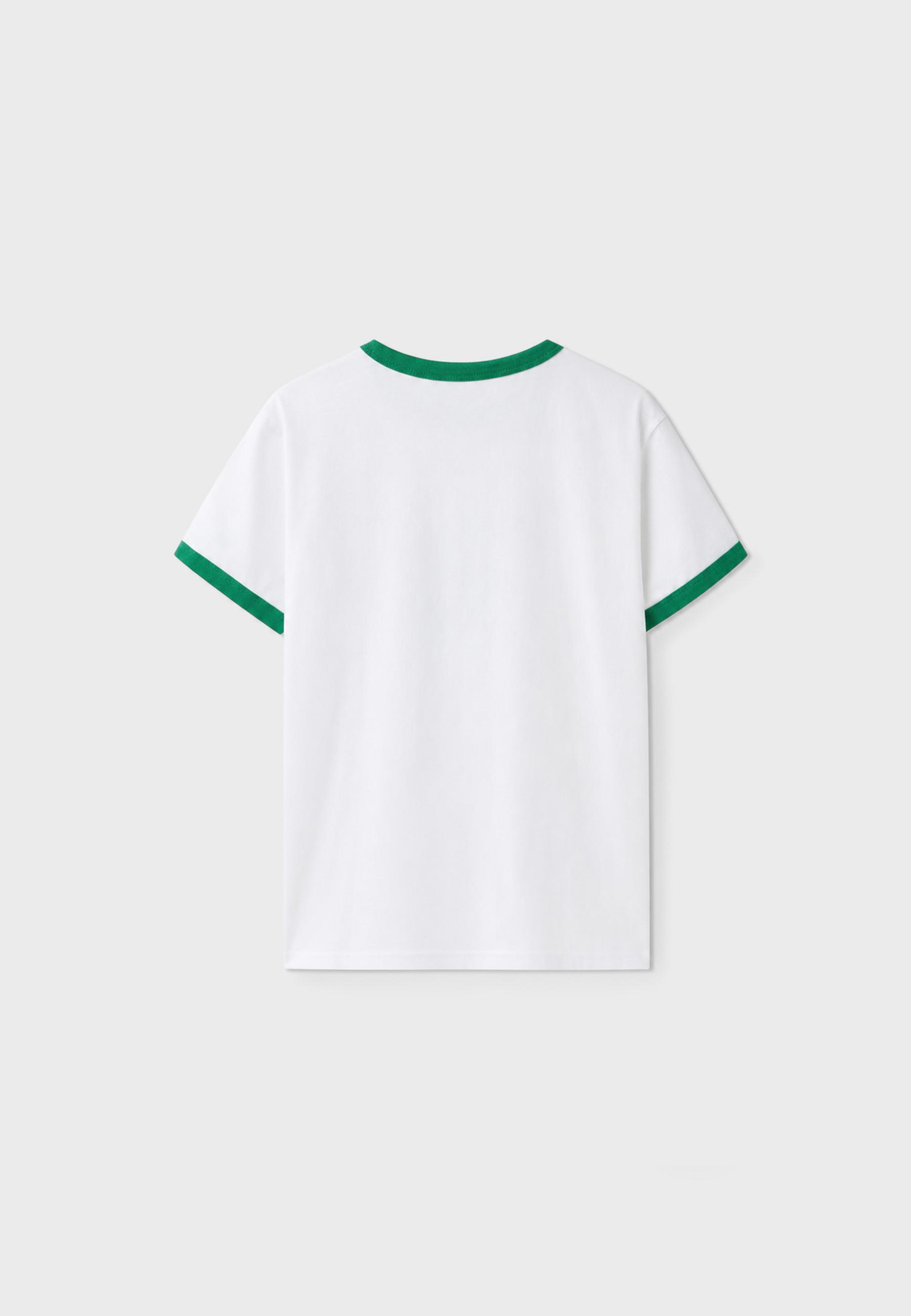 Printed T-shirt — Green