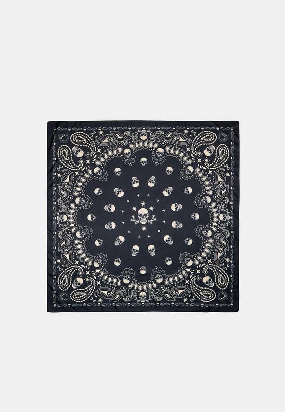 panuelo print calaveras