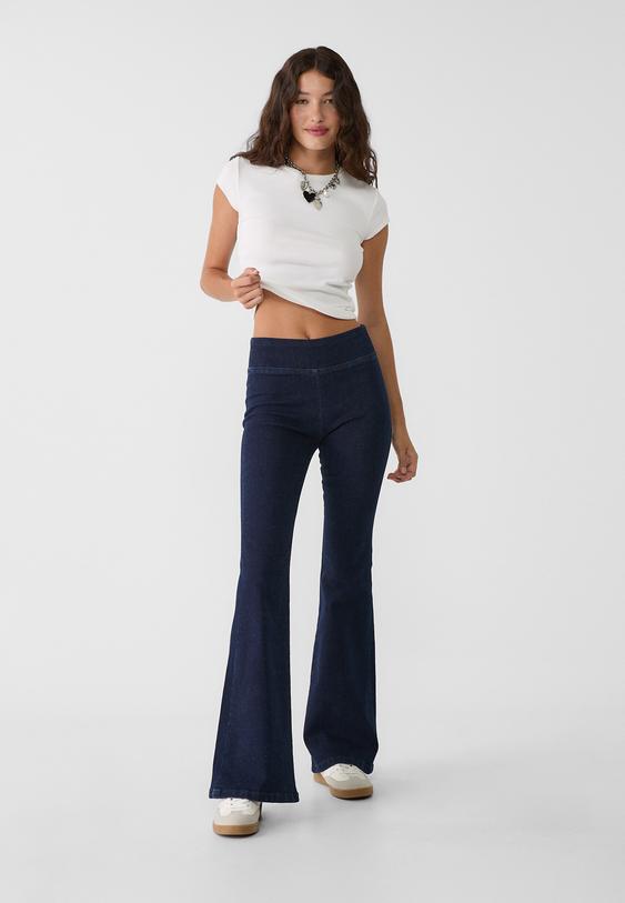 Low Waist Stradivarius Jeans Campana Stradivarius Vaqueros A