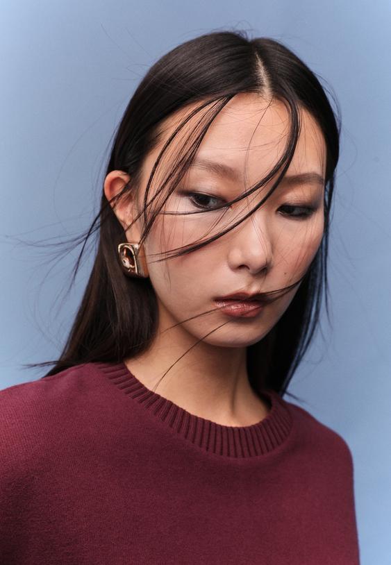 rundhals-t-shirt-aus-strick