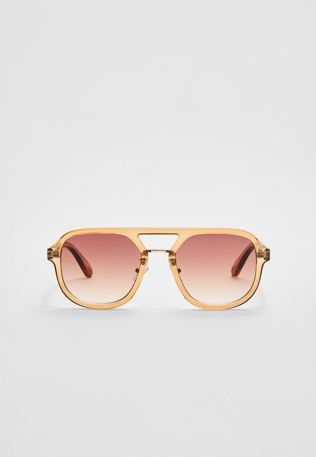 Double bridge sunglasses