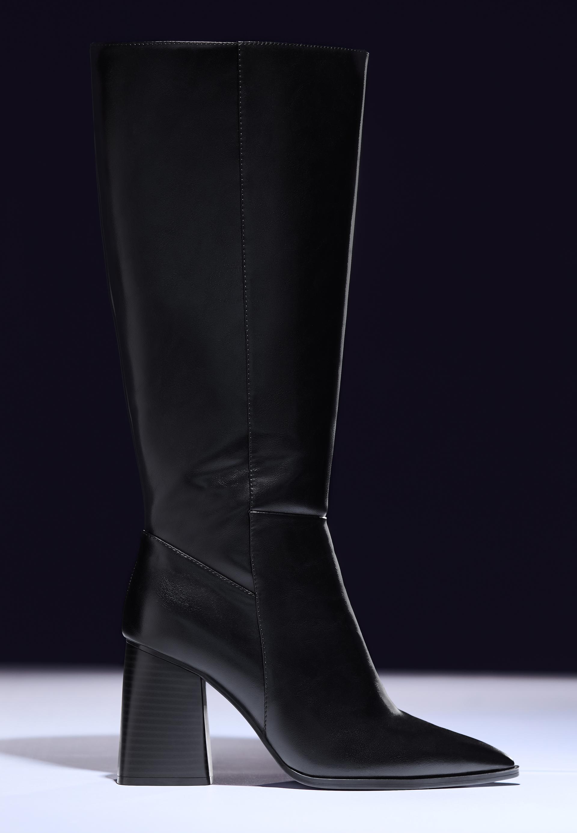 Bottes hautes à talon - Mode femme | Stradivarius France