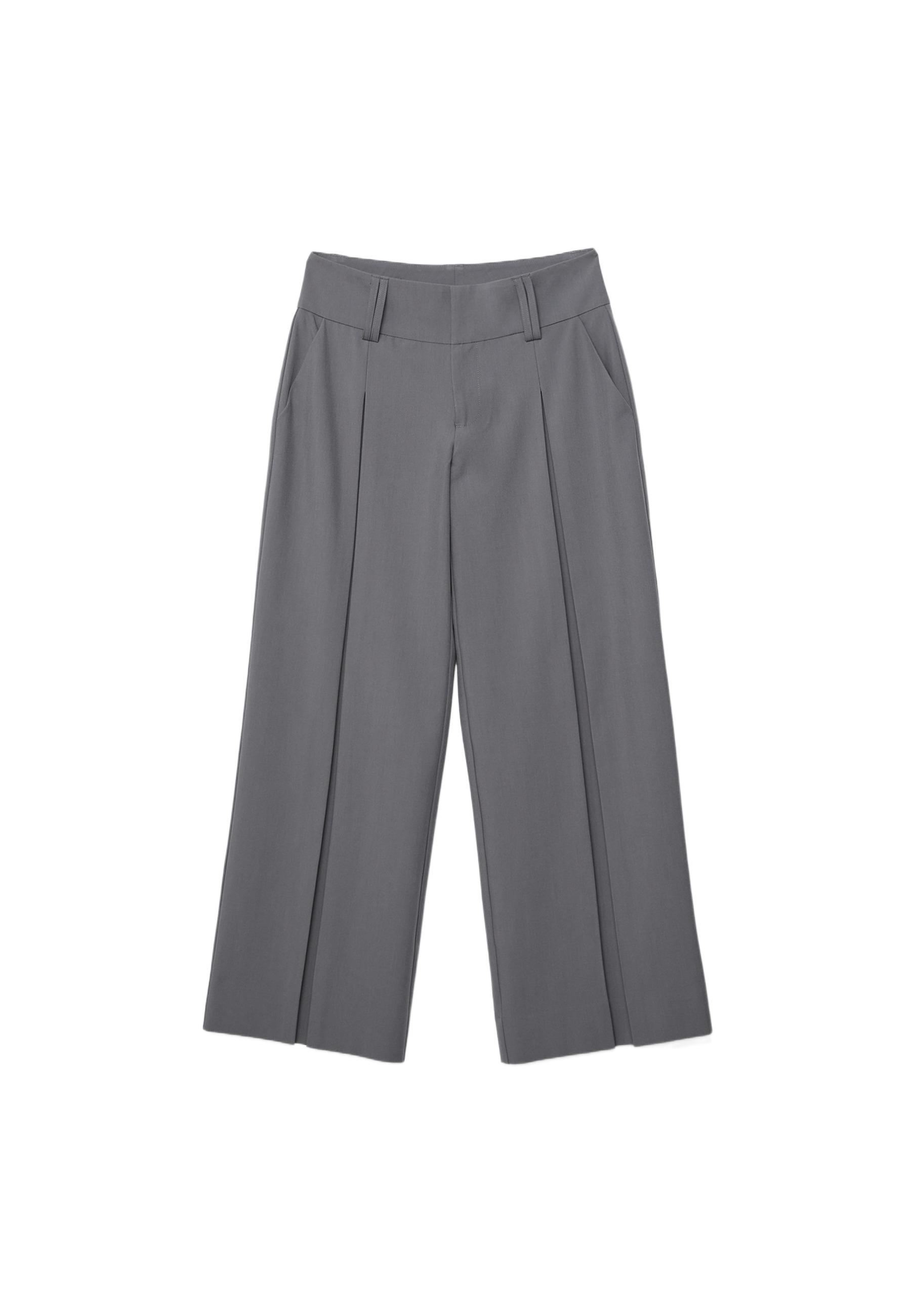 Smart darted trousers — Dark grey