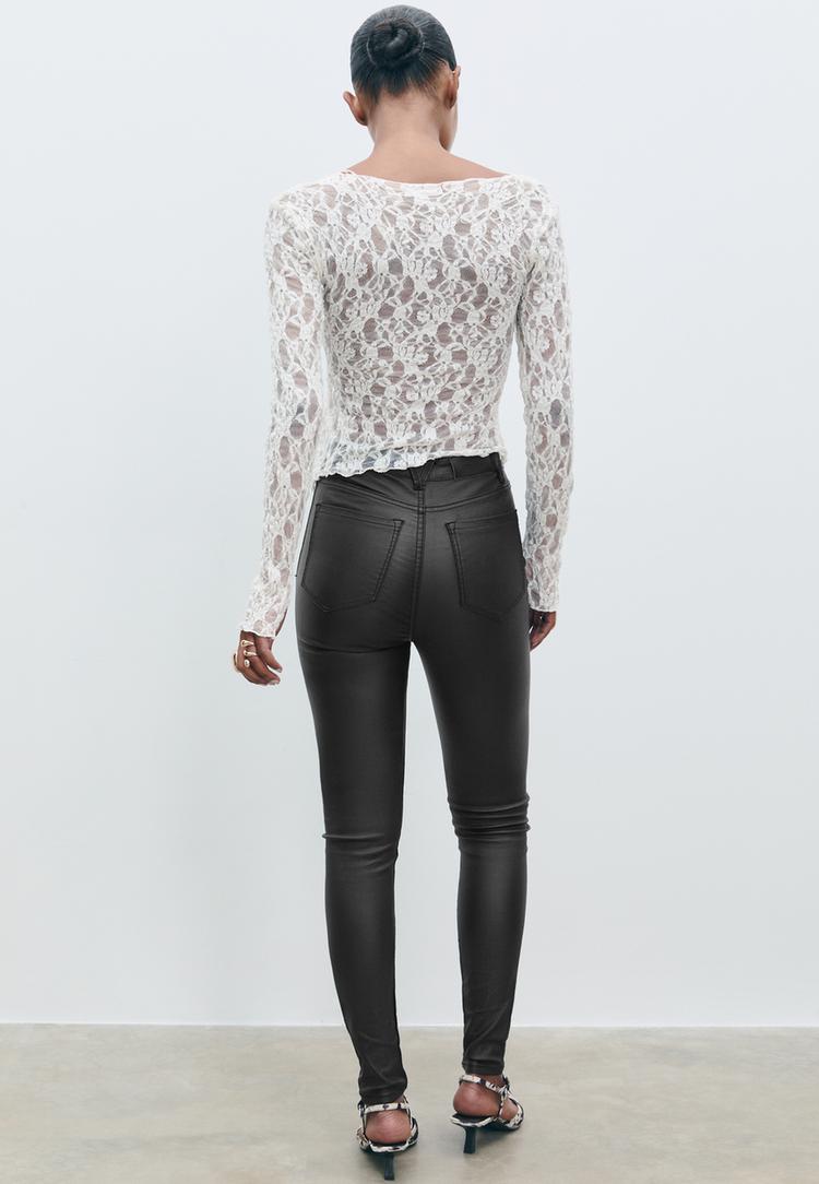 pantalon coating super high waist