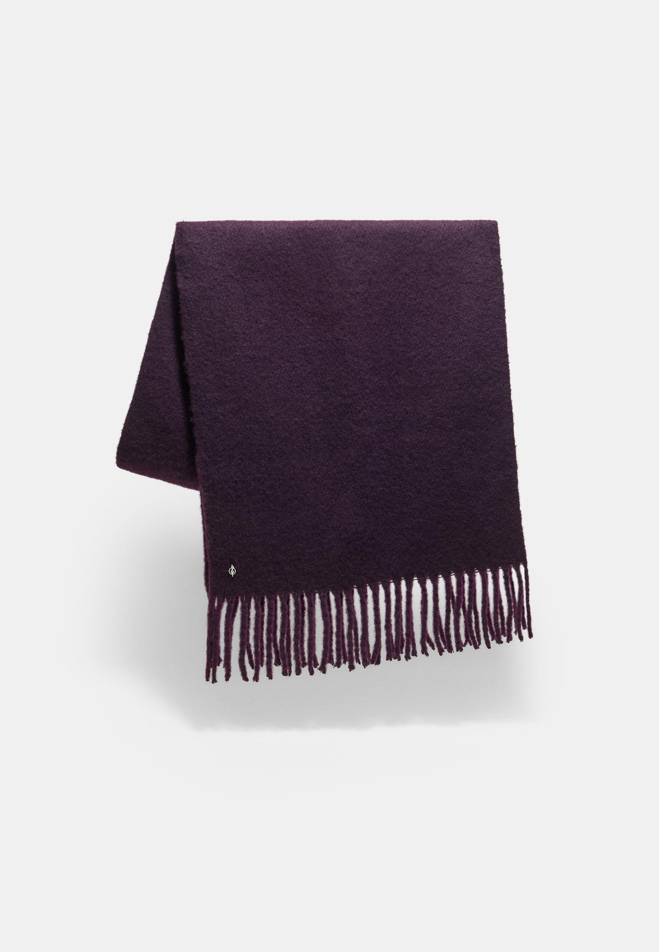 Medium basic scarf — Burgundy