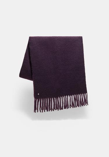 Medium basic scarf — Burgundy 3