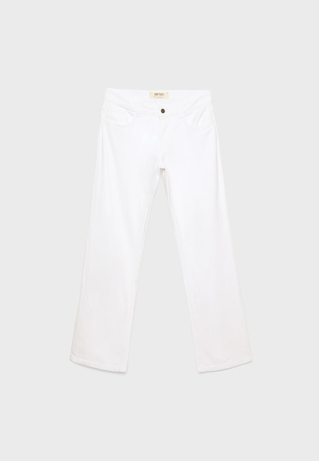 Pantalón straight low waist