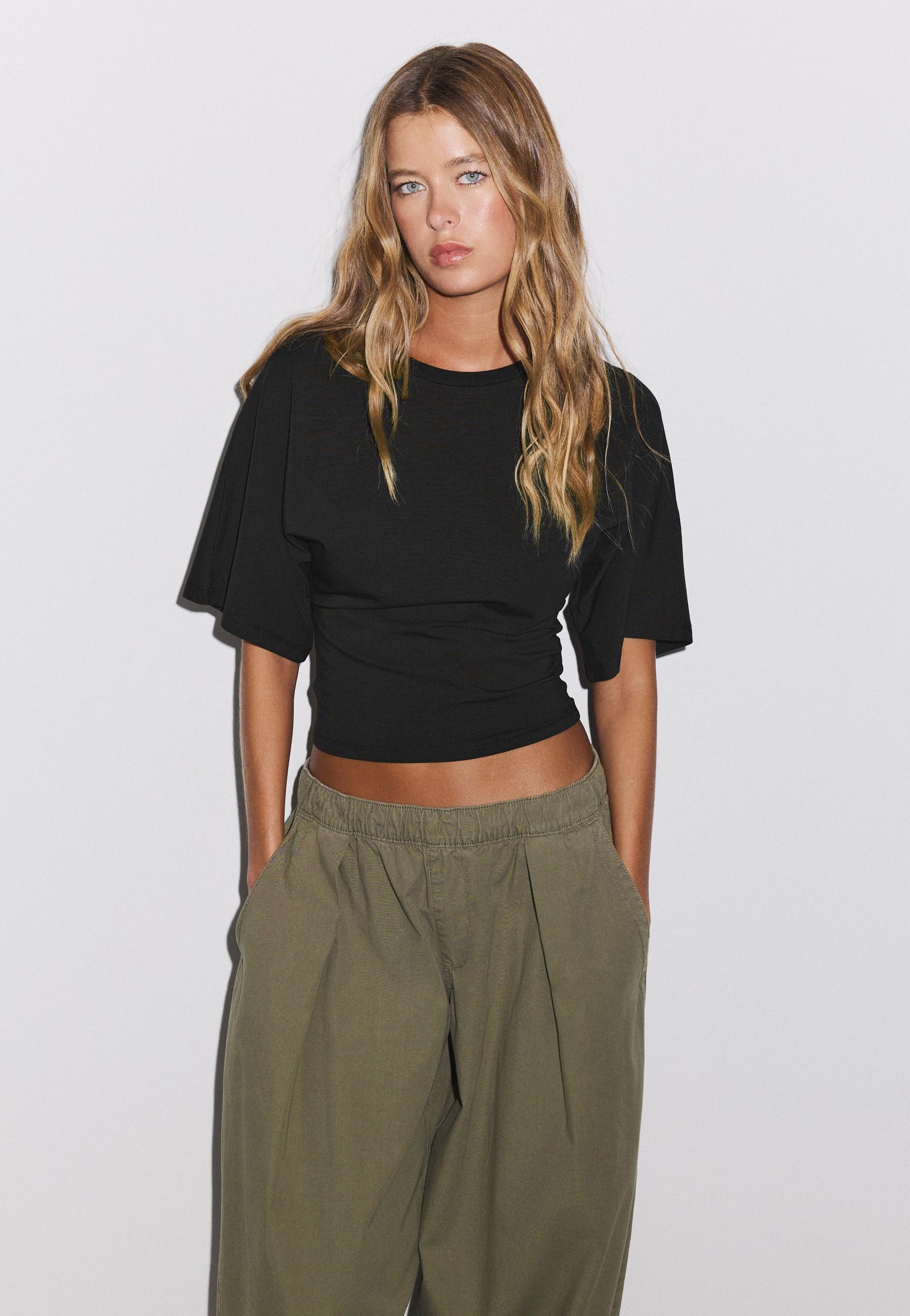 Japanese short sleeve T-shirt — Black