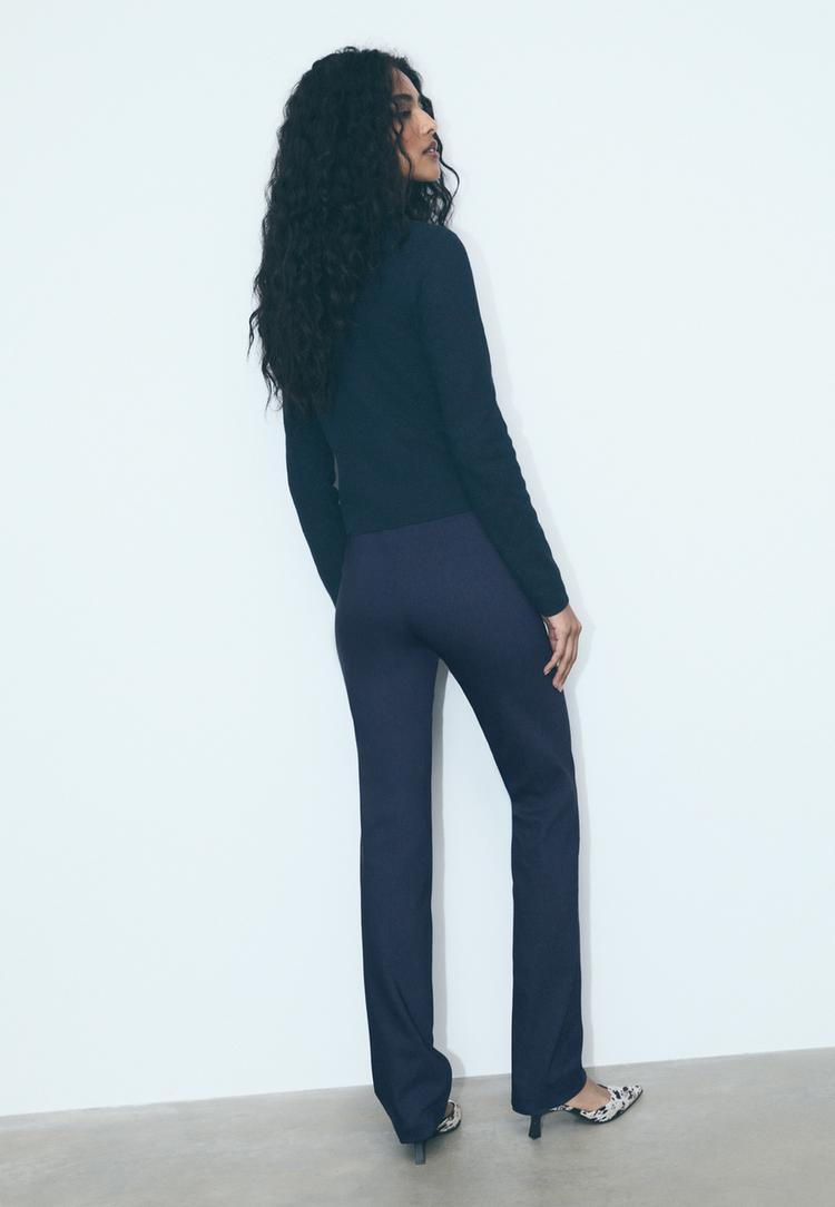 Pantalon slim fit - Petite & Tall femme | Stradivarius France