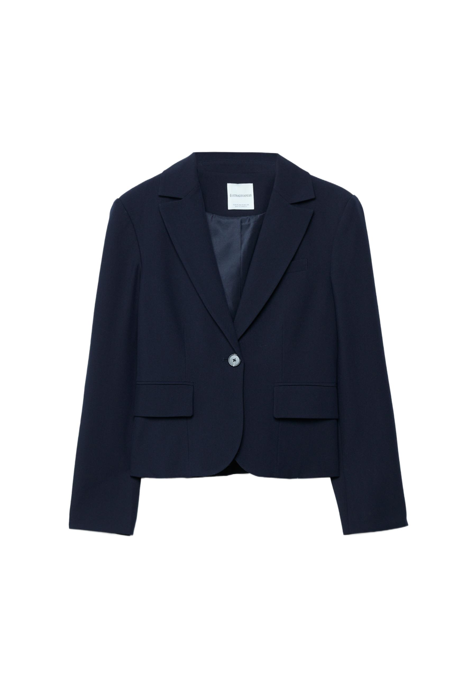 Short blazer — Navy blue