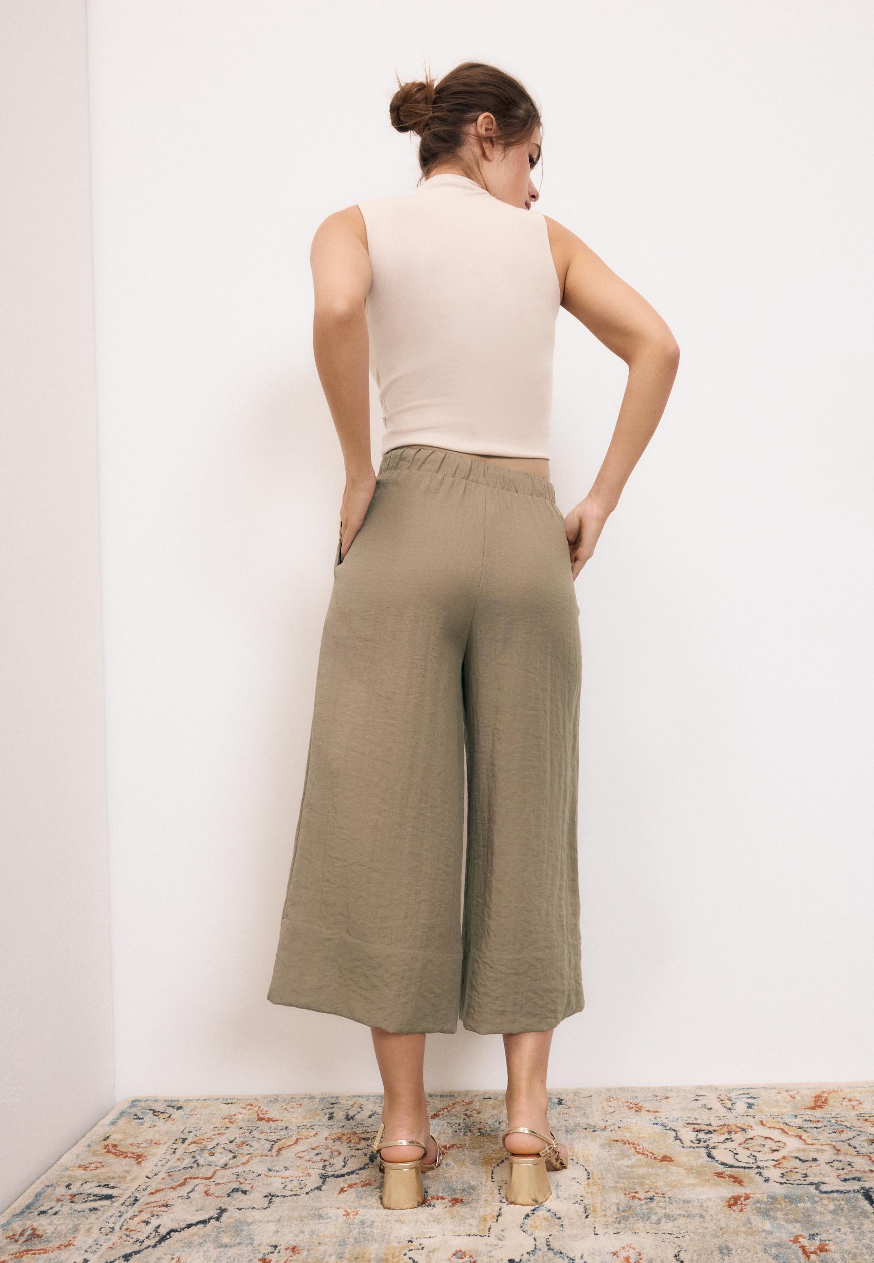 Tassel culottes — Brown
