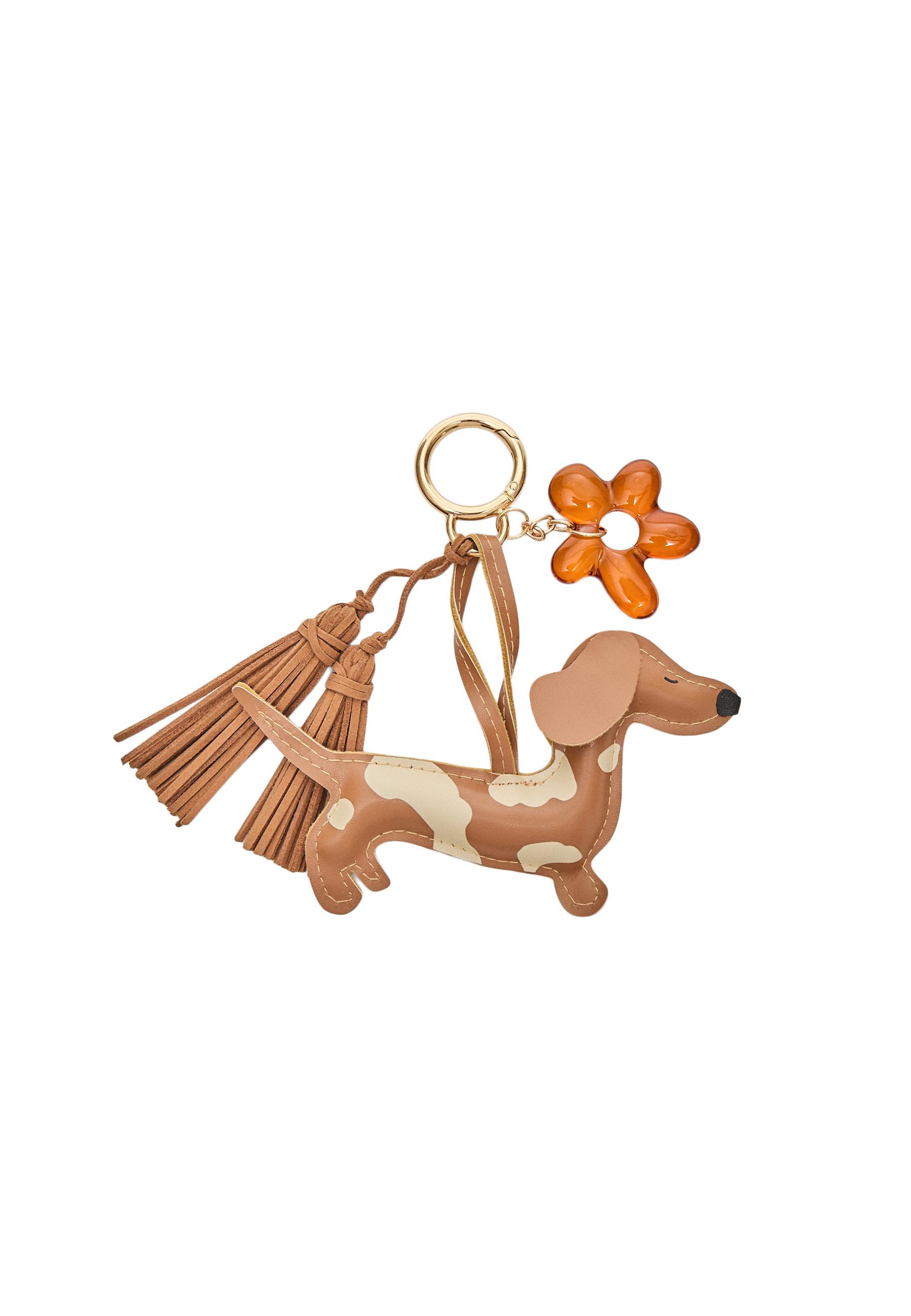 Stradivarius Köpek ve Çiçek Charm Anahtarlık görsel 4