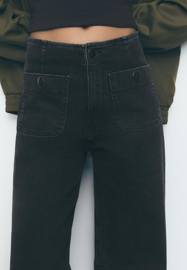d77 minimalist jeans with pockets