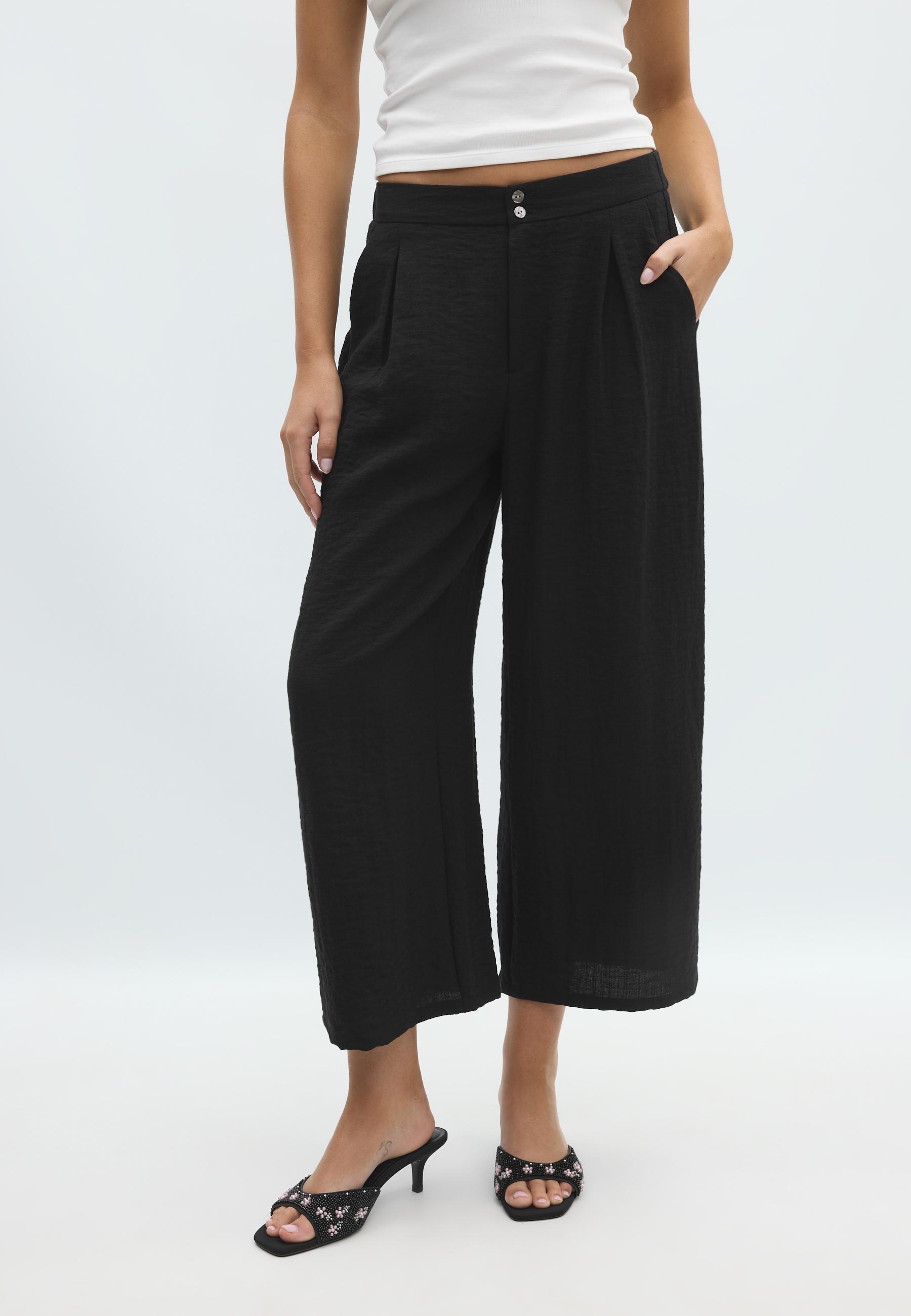Rustic culottes — Black