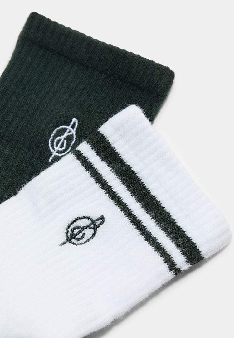 2er-pack-socken-mit-streifen-und-stickerei