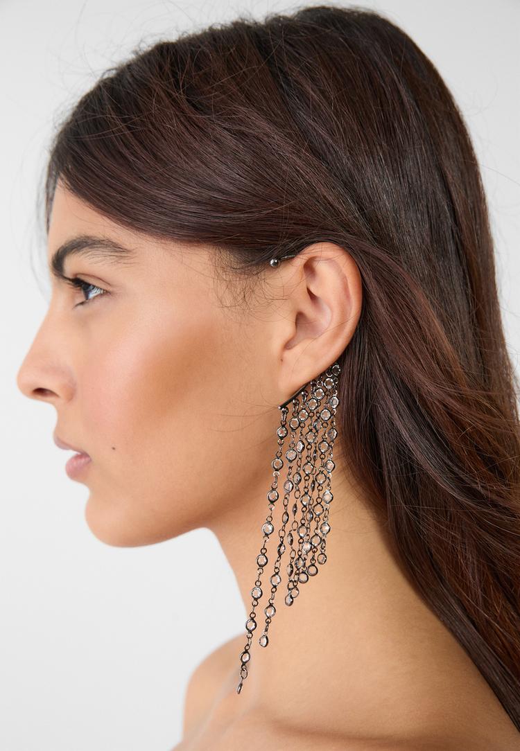 Sallantılı ear cuff küpe_5