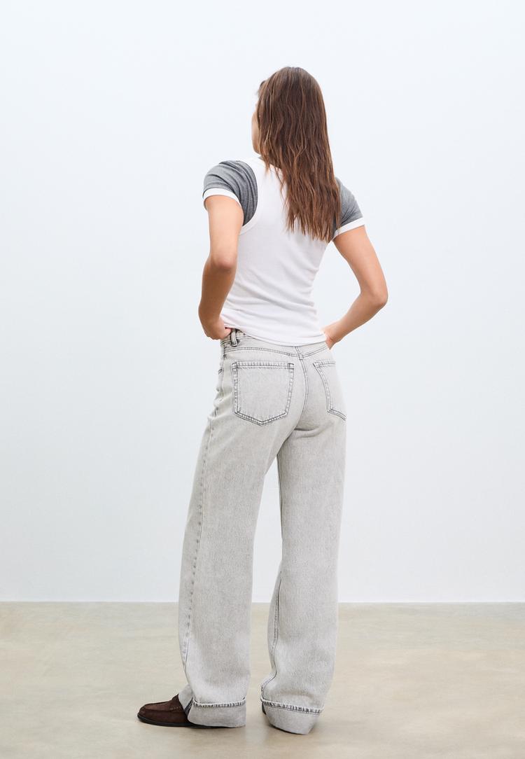 d92 straight wide leg jeans