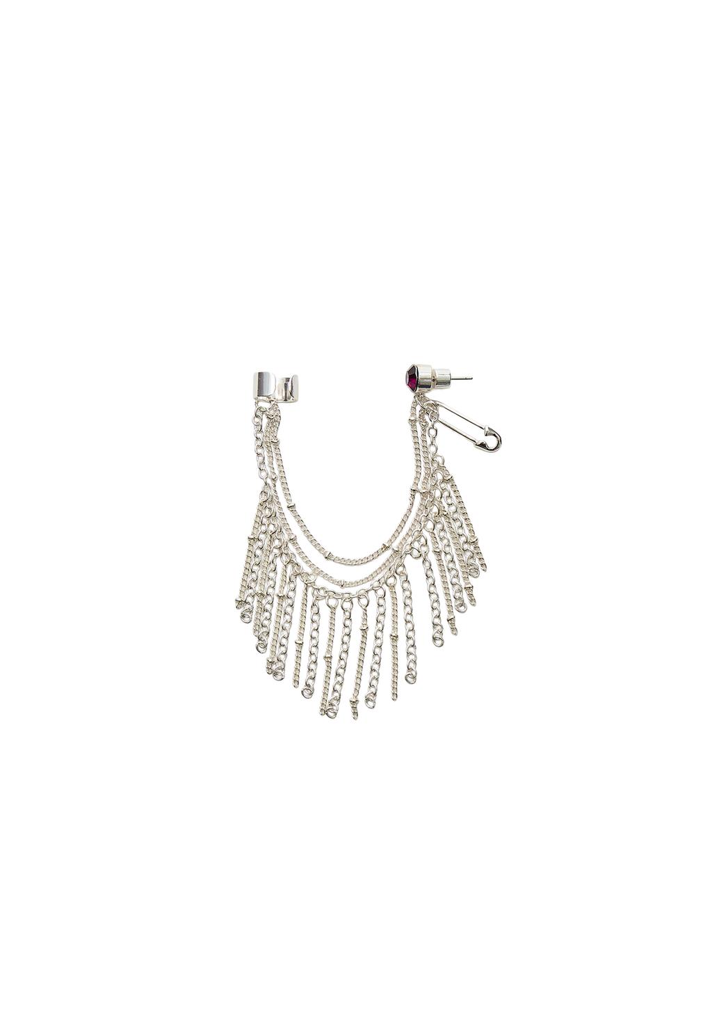 Ear cuff cascada cadenas