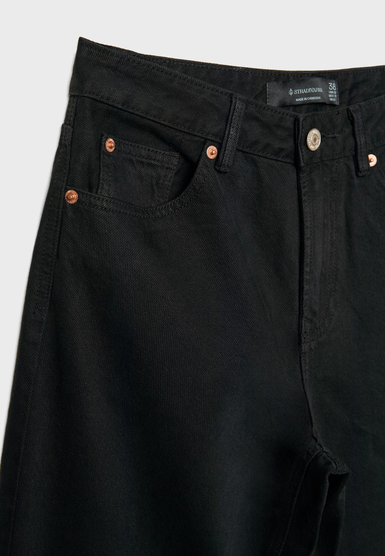 D92 Wide-leg jeans — Black