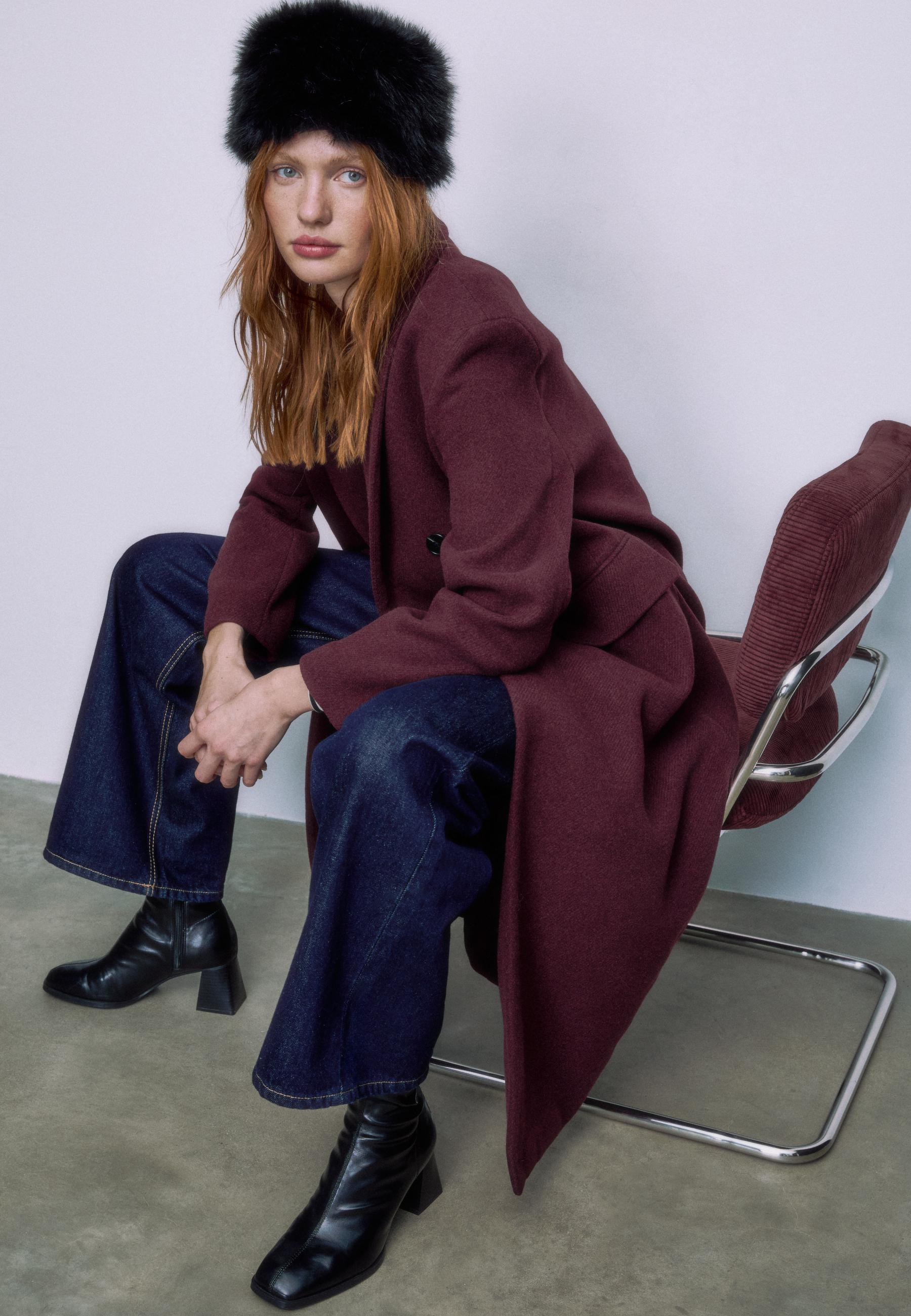 Mid-heel boots with stretch legs — BLACK 
