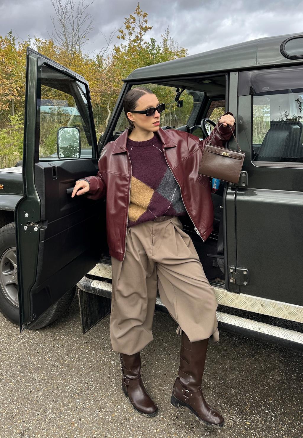 Bottes plates motard à boucles