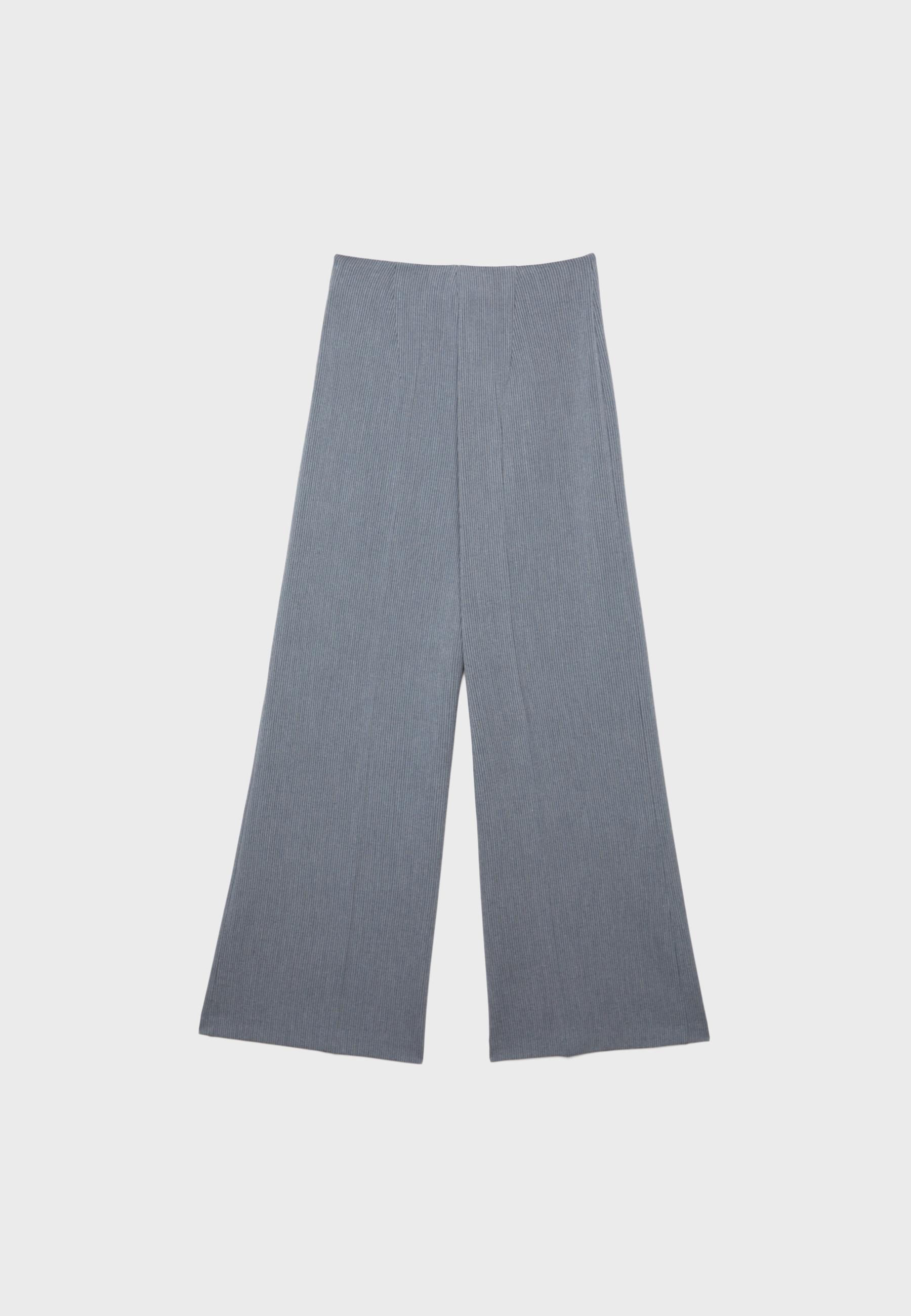 Loose-fitting smart trousers — Grey