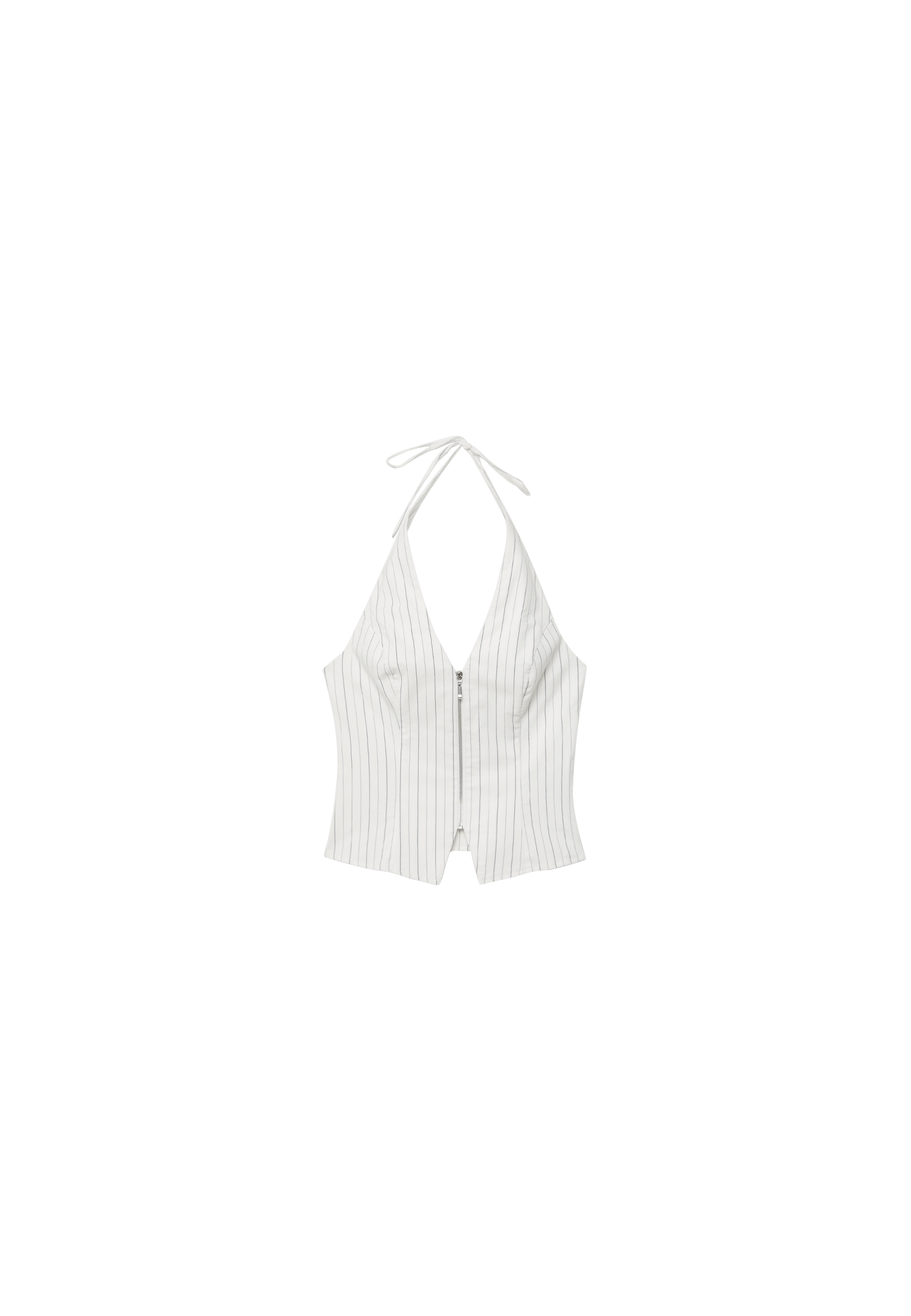 Bengaline halter top — White