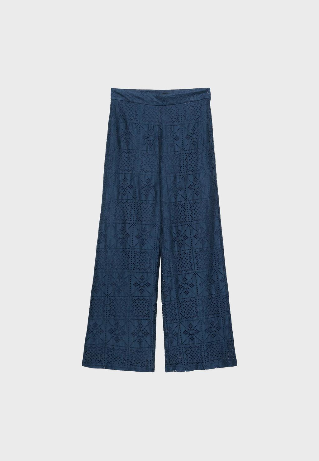 Embroidered trousers