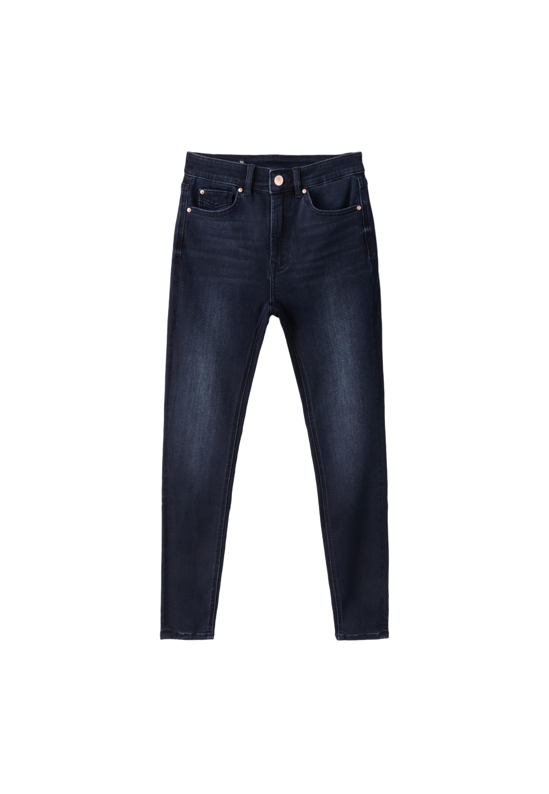 Stradivarius D07 yüksek bel skinny jean görsel 4