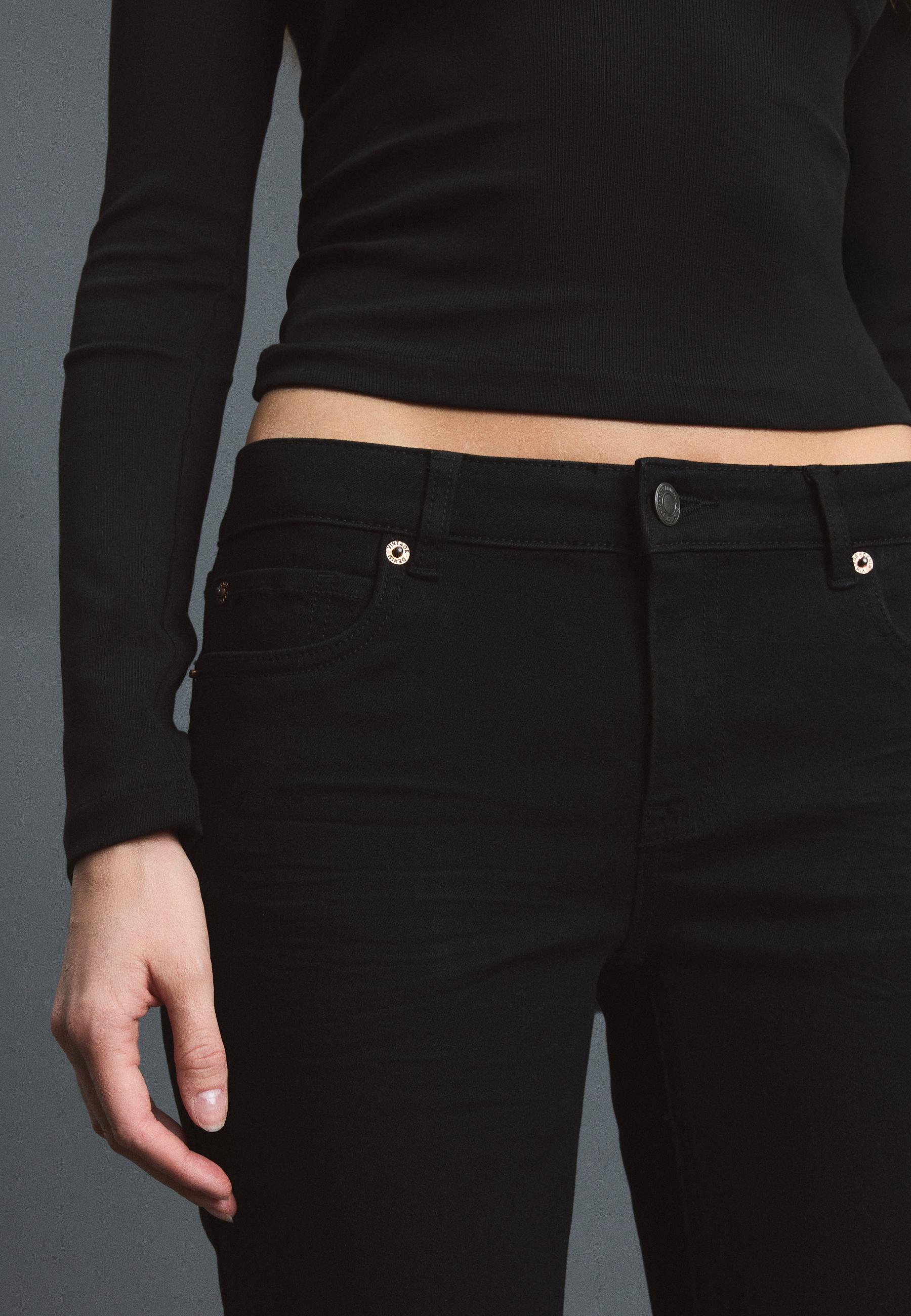 Stradivarius D67 dar kesim bootcut jean